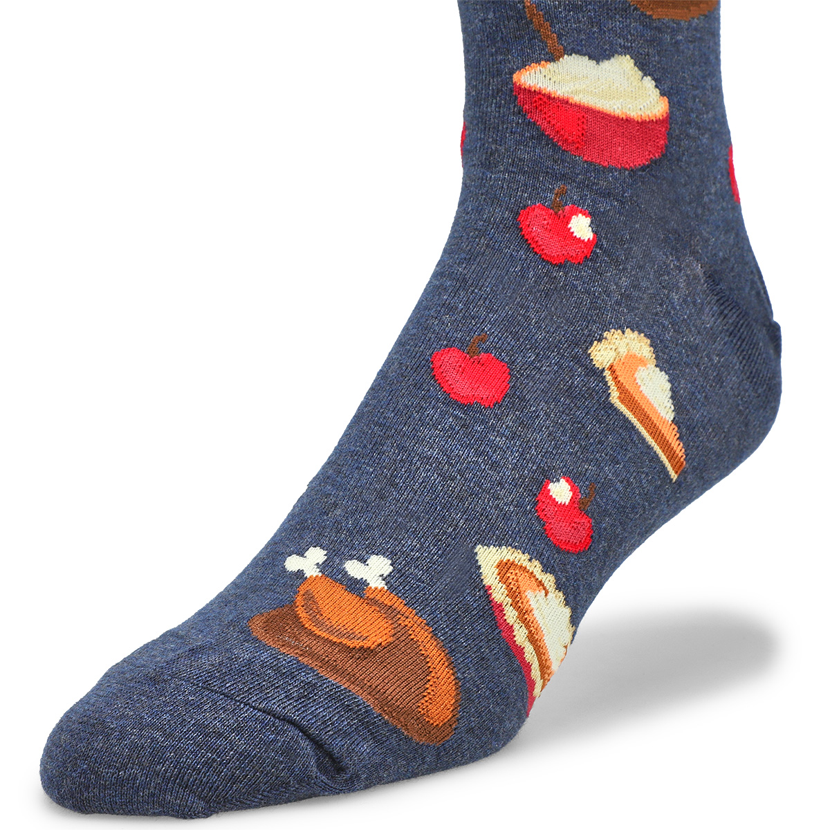 Men's Here For The Food Printed Socks