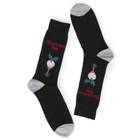 Men's Christmas Tee Printed Socks