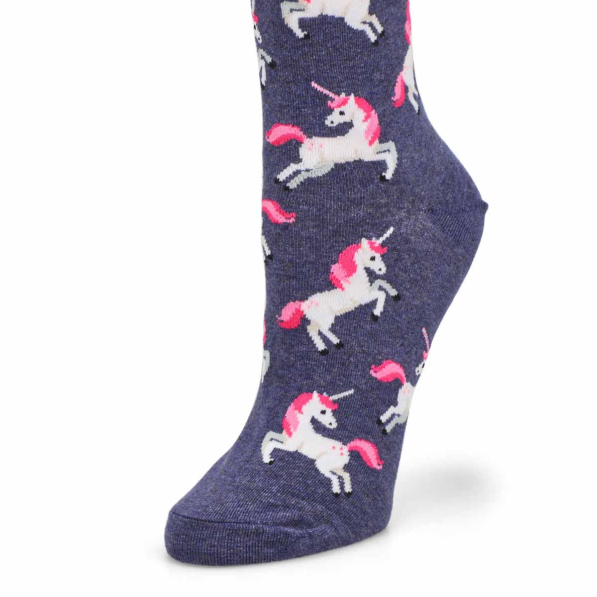 Chaussettes UNICORN CREW, denim, femmes