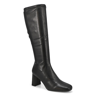 Lds Holly Knee High Dress Boot - Black