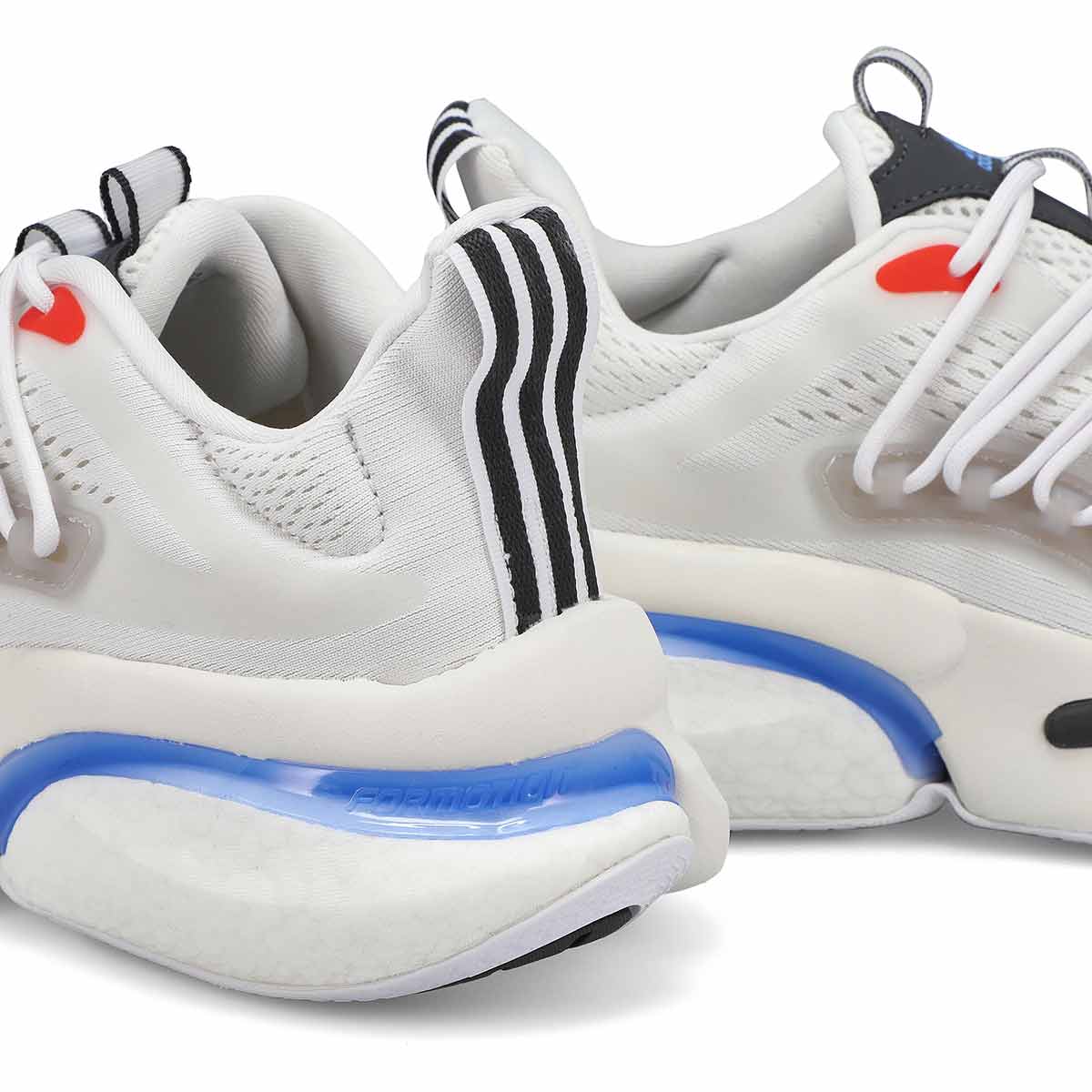 Men's Alphaboost V1 Sneaker - White/Blue