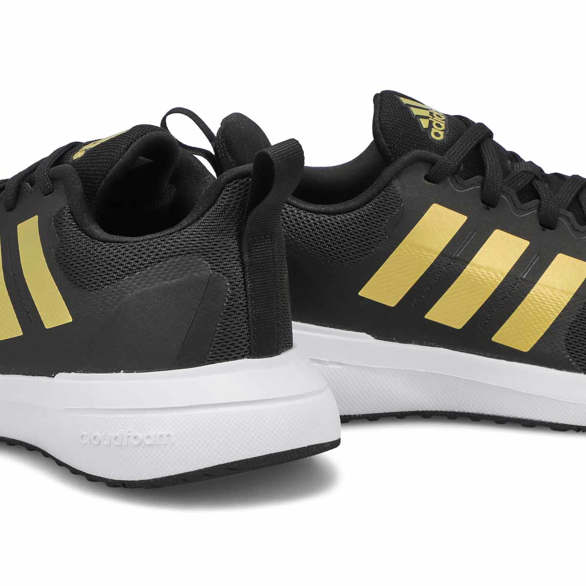 Kids' FortaRun 2.0 Sneaker - Black/Gold