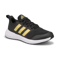 Kids' FortaRun 2.0 Sneaker - Black/Gold