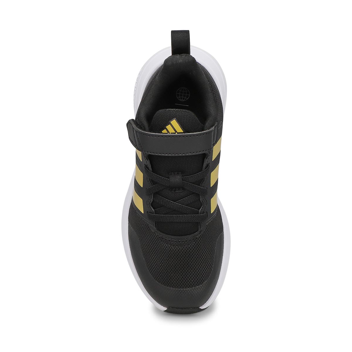 Kids' FortaRun 2.0 EL Sneaker - Black/Gold