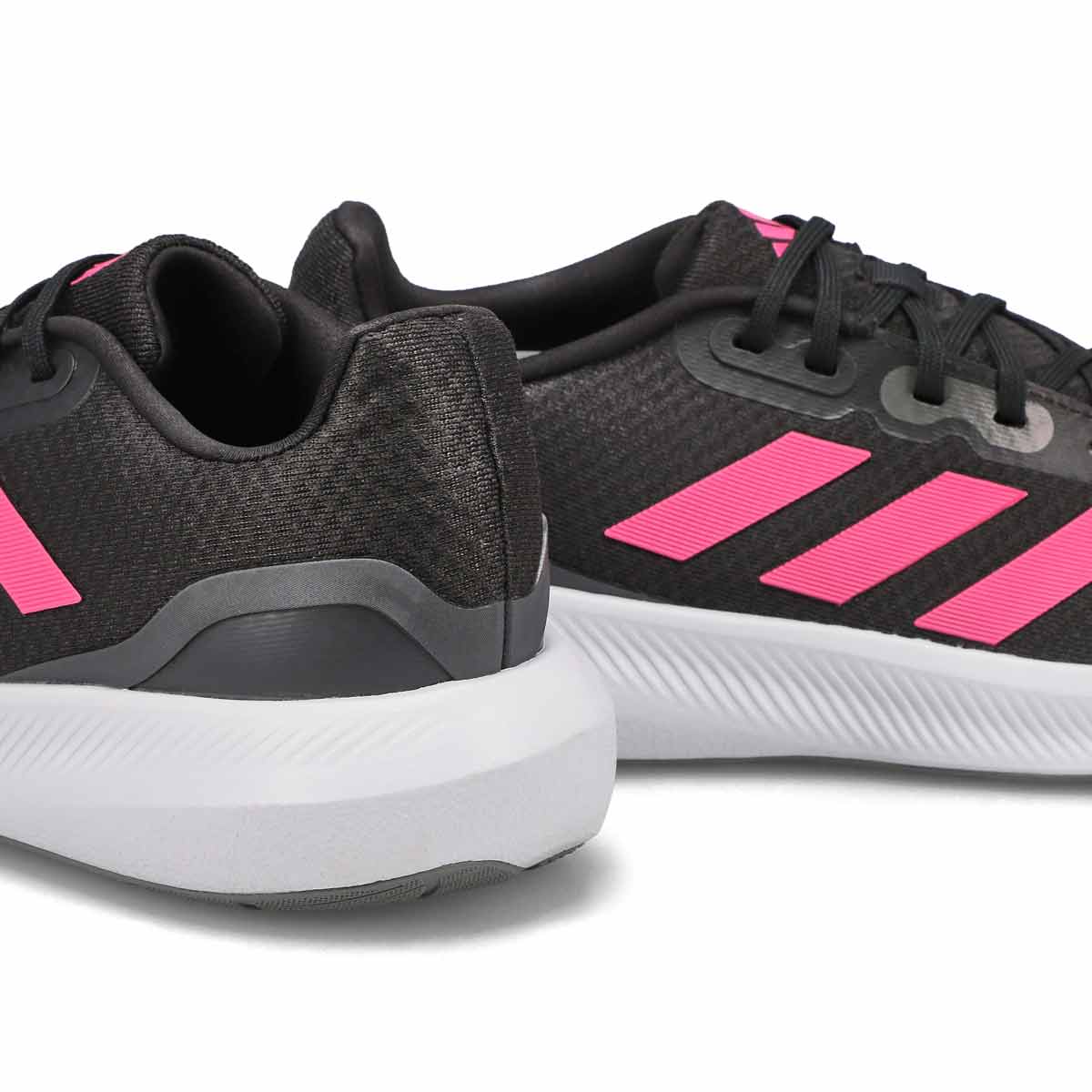 Girls' RunFalcon 3.0 K Sneaker - Black/Pink