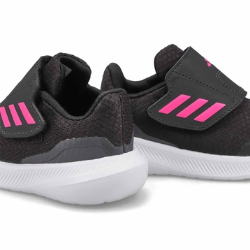 Infants' G RunFalcon 3.0 AC Sneaker - Black/Pink