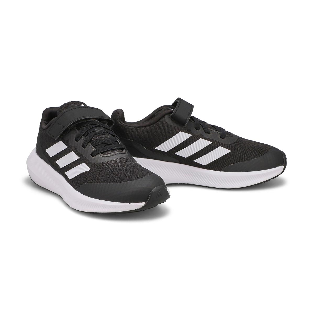 Boys' RunFalcon 3.0 EL K Snekaer - Black/White