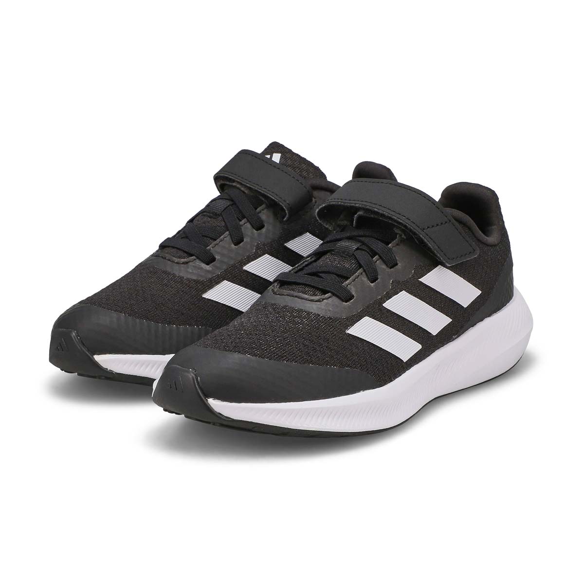 Boys' RunFalcon 3.0 EL K Snekaer - Black/White