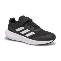 Boys' RunFalcon 3.0 EL K Snekaer - Black/White