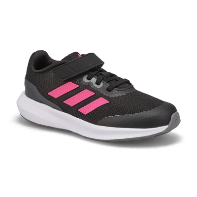 Grls RunFalcon 3.0 EL K Sneaker - Black/Pink