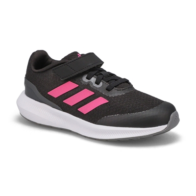 Espad. RunFalcon 3.0 EL K, noir/rose, fille