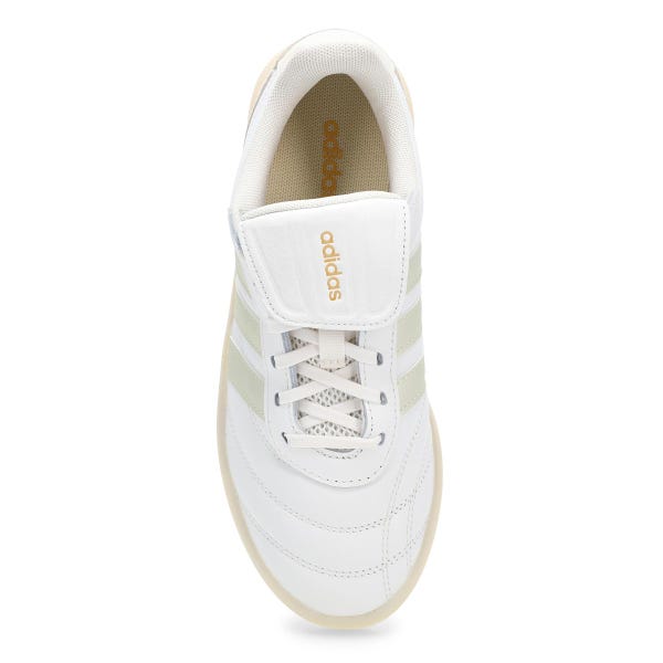 Women's Barreda Mundail Lace Up Sneaker - White/Ice Gold Metallic/Gold Metallic