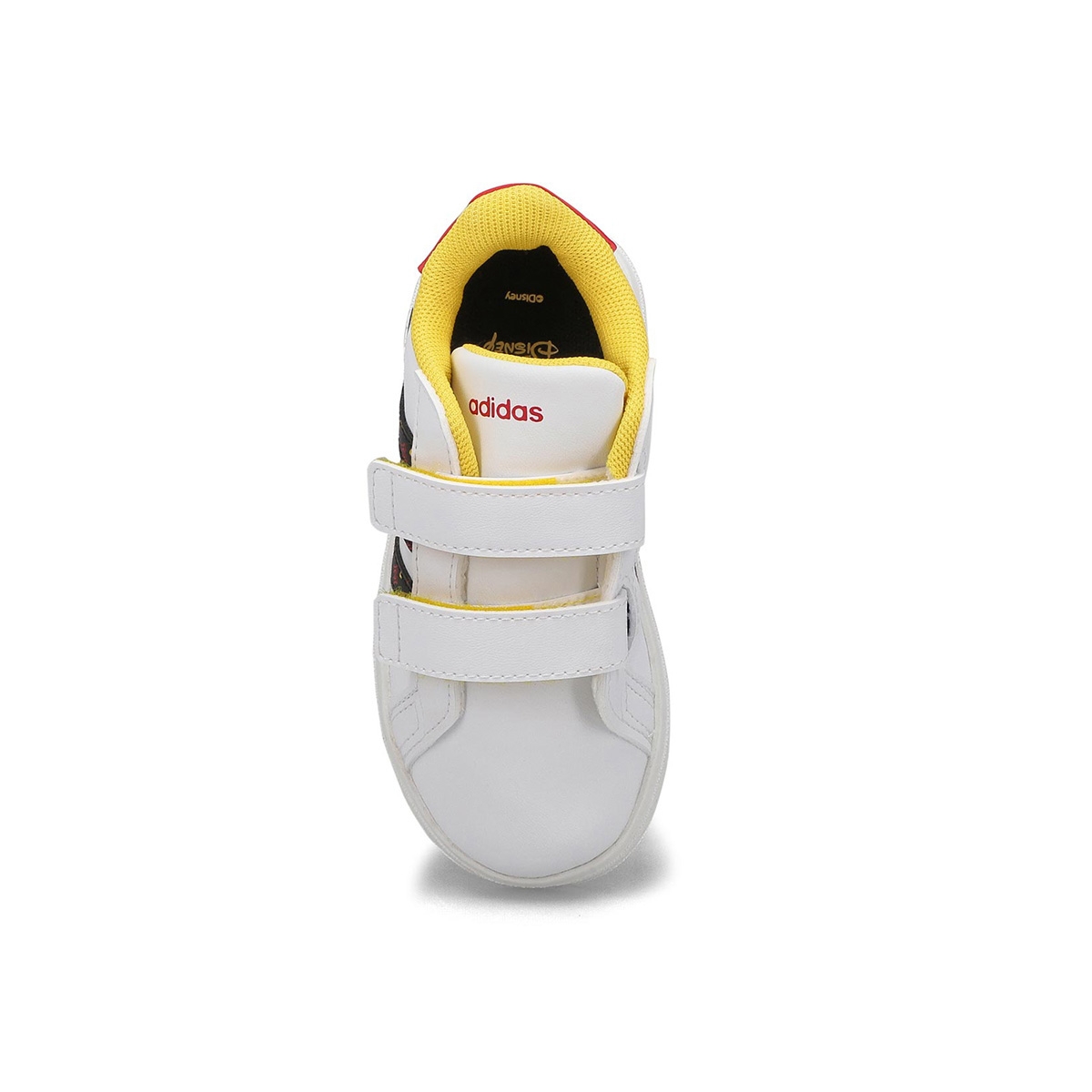 Infants' Grand Court 2.0 Mickey CF Sneaker - White/Black/Red