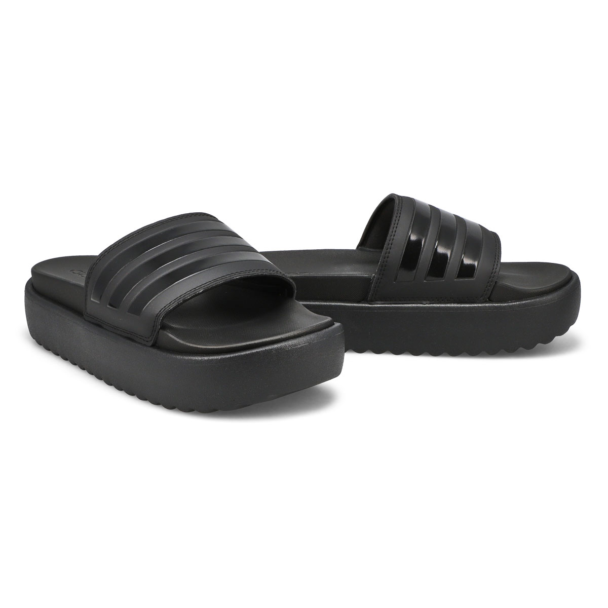 Claquette ADILETTE PLATFORM, noir/noir, femmes