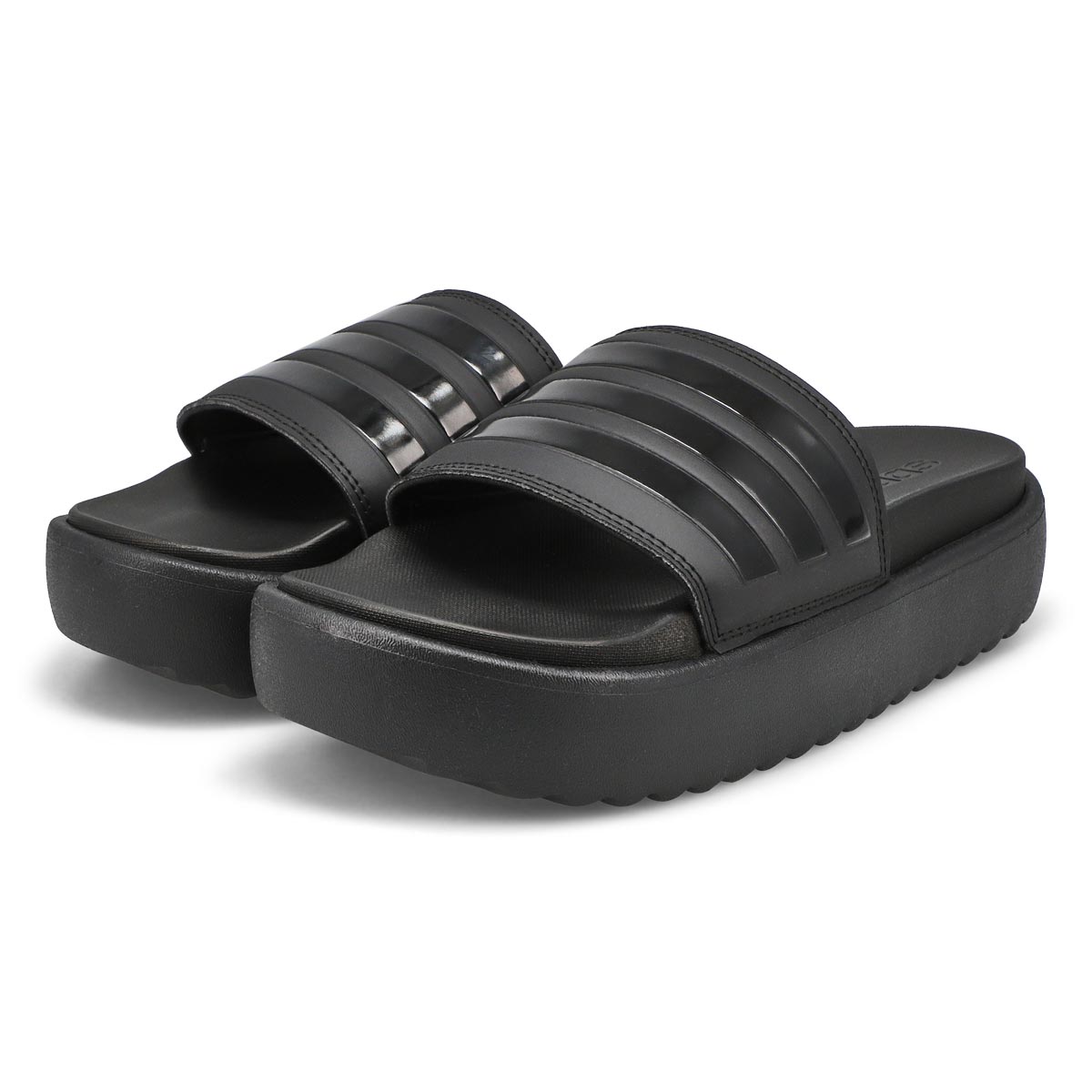 Claquette ADILETTE PLATFORM, noir/noir, femmes