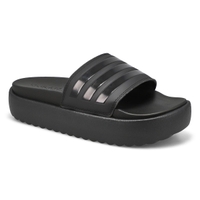 Claquette ADILETTE PLATFORM, noir/noir, femmes