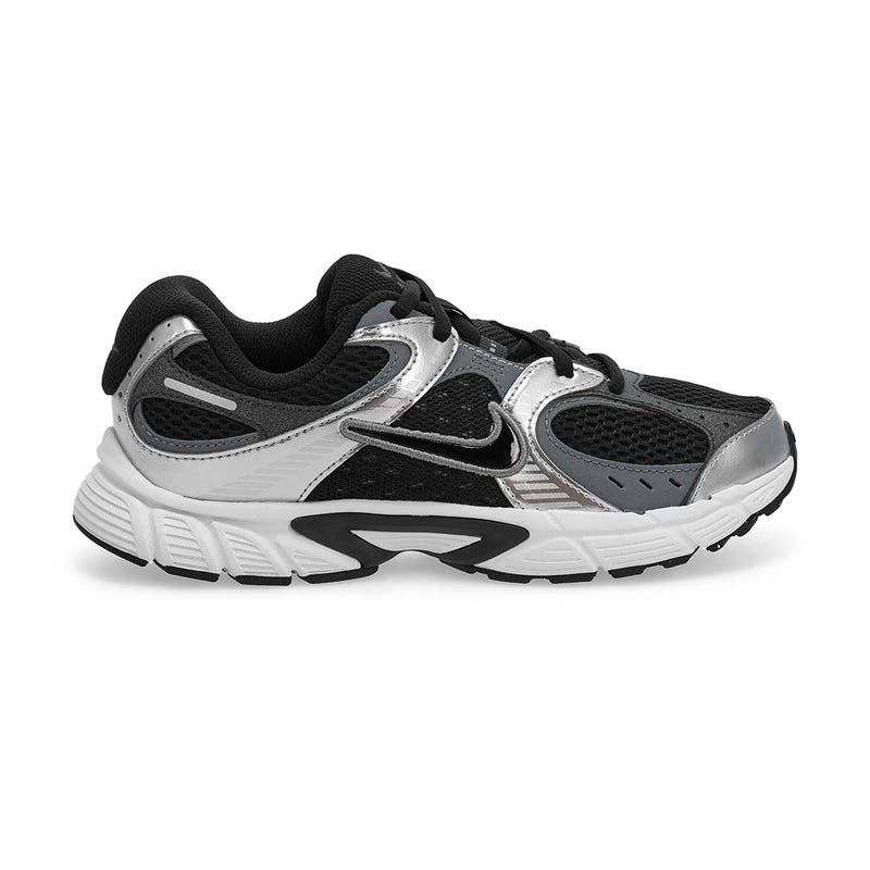 Boys' V5 RNR Performance Sneaker - Black/Anthracite/Smoke Grey