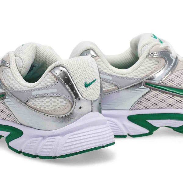 Boys'  V5 BG Performance Sneaker - White/Malachite/Vast Grey/Metalic Silver