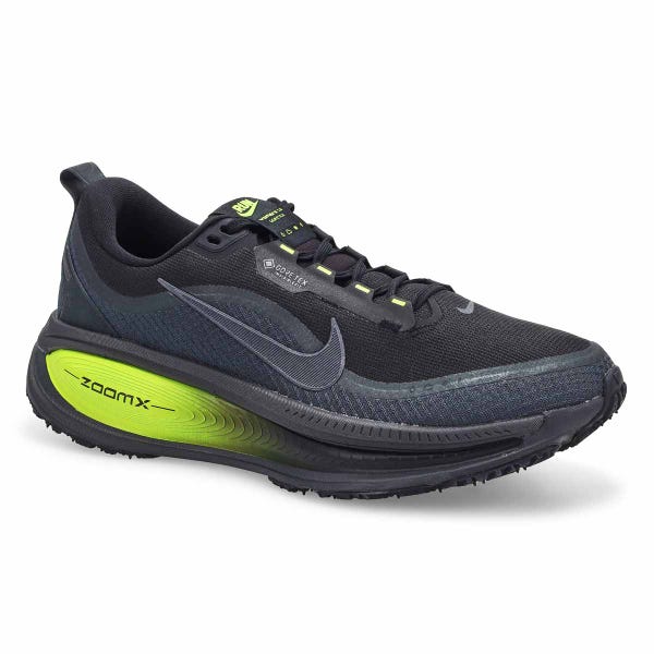 Men's Vomero 18 Gortex Performance Sneaker - Black/Volt