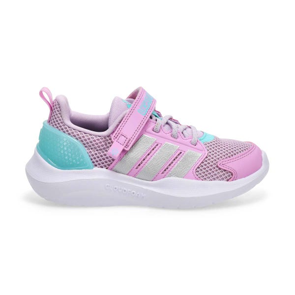 Baskets LIGHTORAMA EL C, lavande glacée/argent/aqua, filles