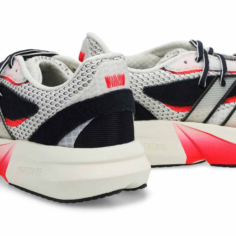 Women's  Light Blaze Lace Up Sneaker - Off White/Lucid Red