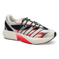 Women's  Light Blaze Lace Up Sneaker - Off White/Lucid Red