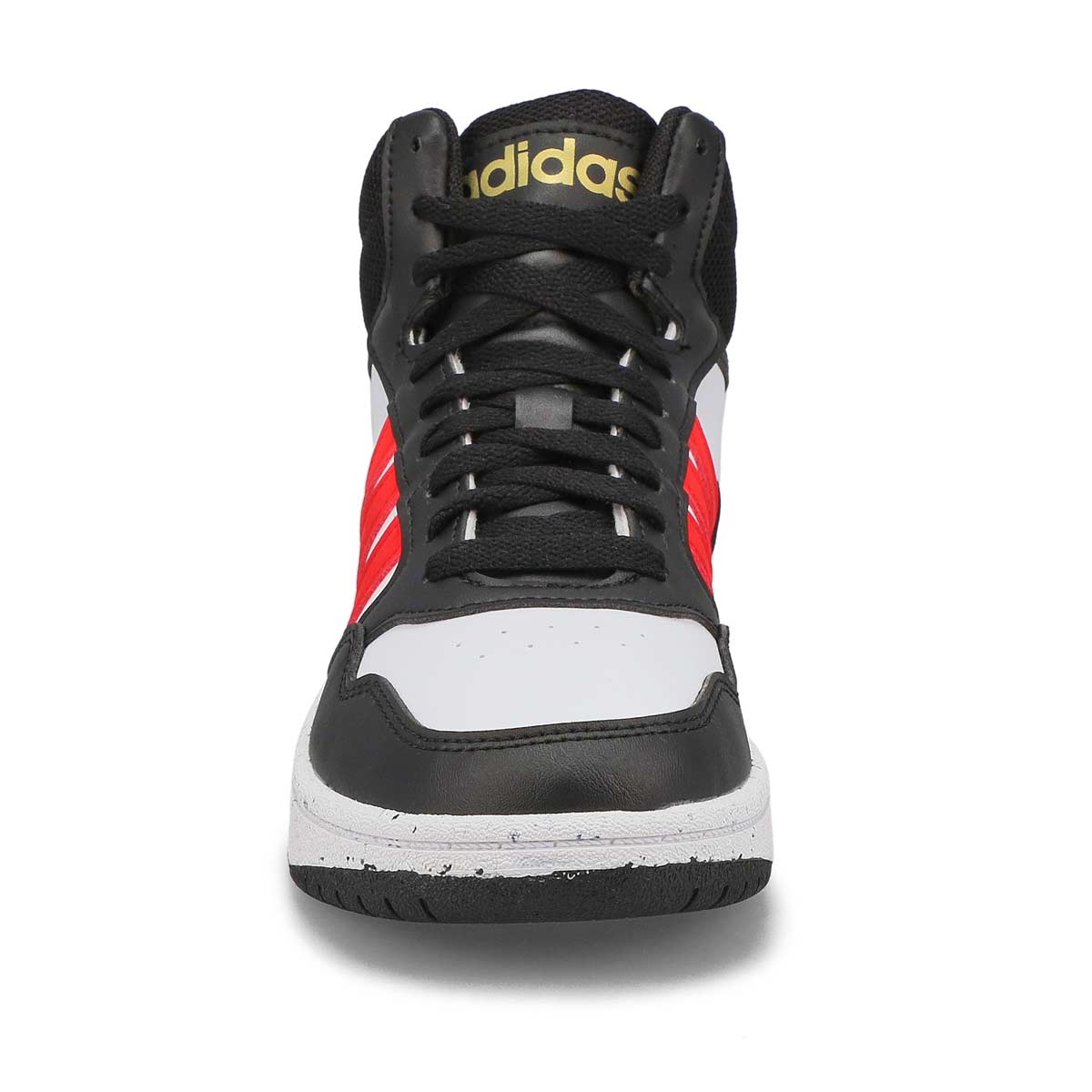 Kids' Hoops 3.0 High Top Sneaker - White/Red/Black