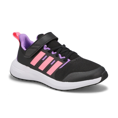 Baskets FortaRun 2.0 EL, noir/rose, filles