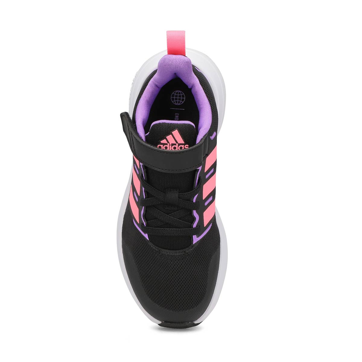 Baskets FORTARUN 2.0 EL, noir/rose, filles