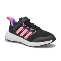 Baskets FORTARUN 2.0 EL, noir/rose, filles