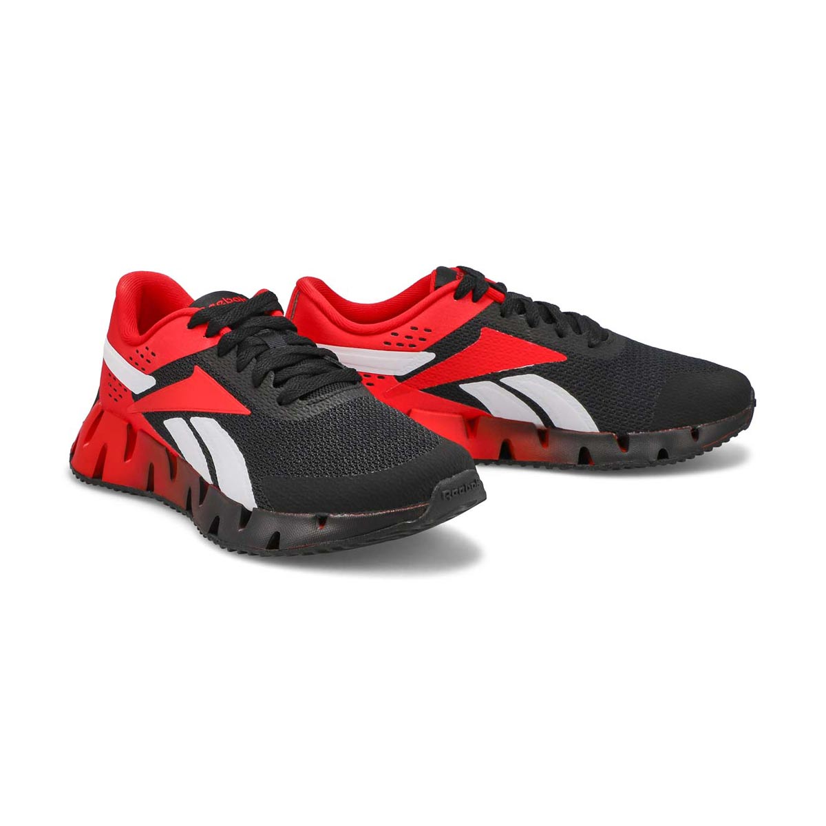 Espadrille ZIG DYNAMICA 2.0, noir/rouge/blc,garçon