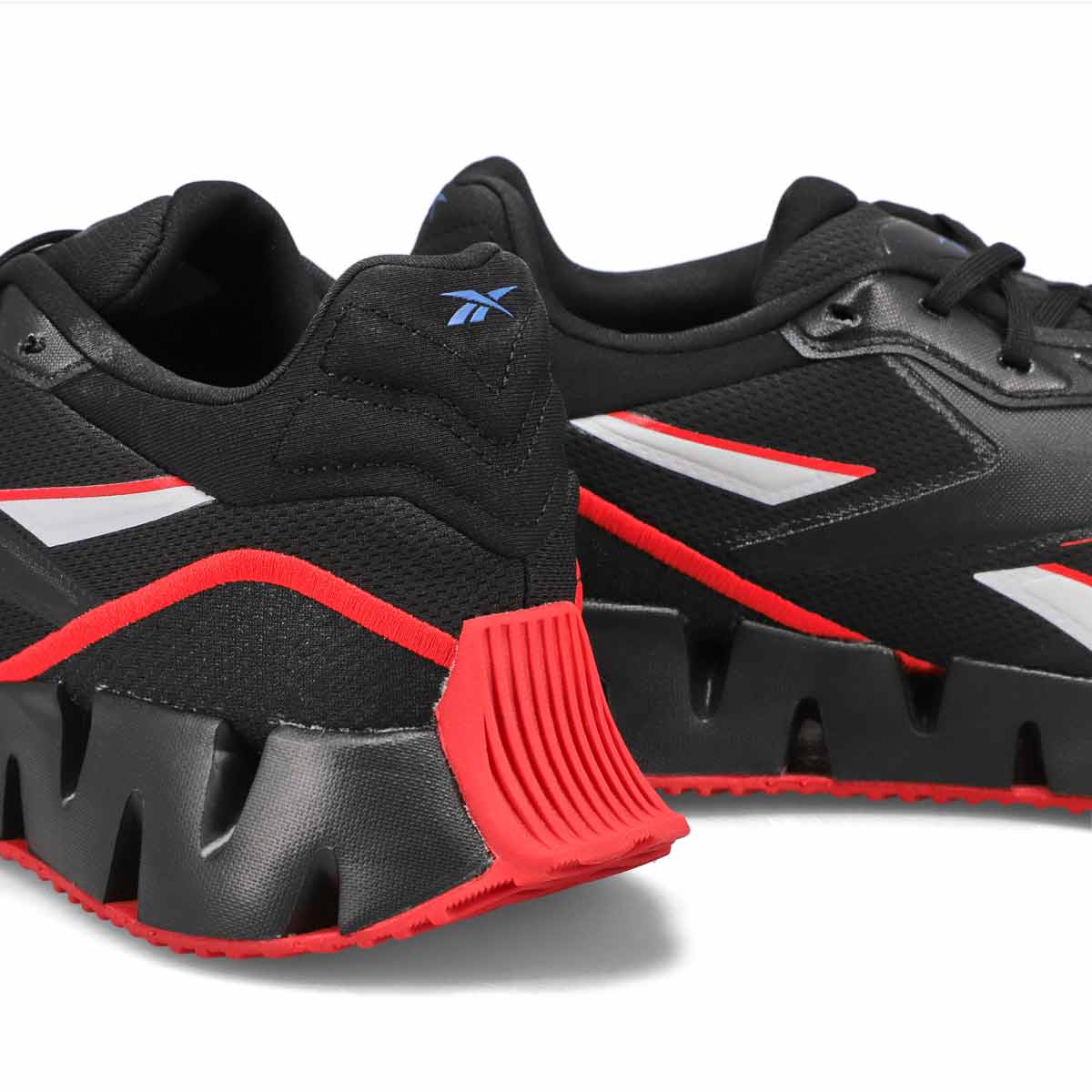 Men's Zig Dynamica 4 Sneaker - Black/Blue/Red