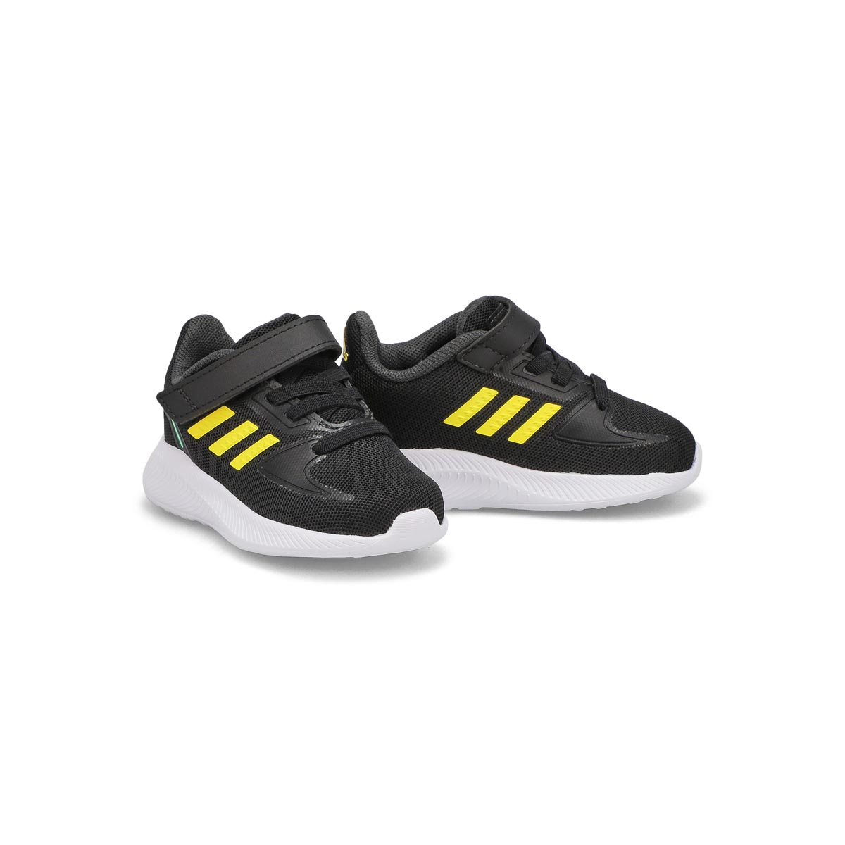 Infants' RunFalcon 2.0 Sneaker - Black/Yellow