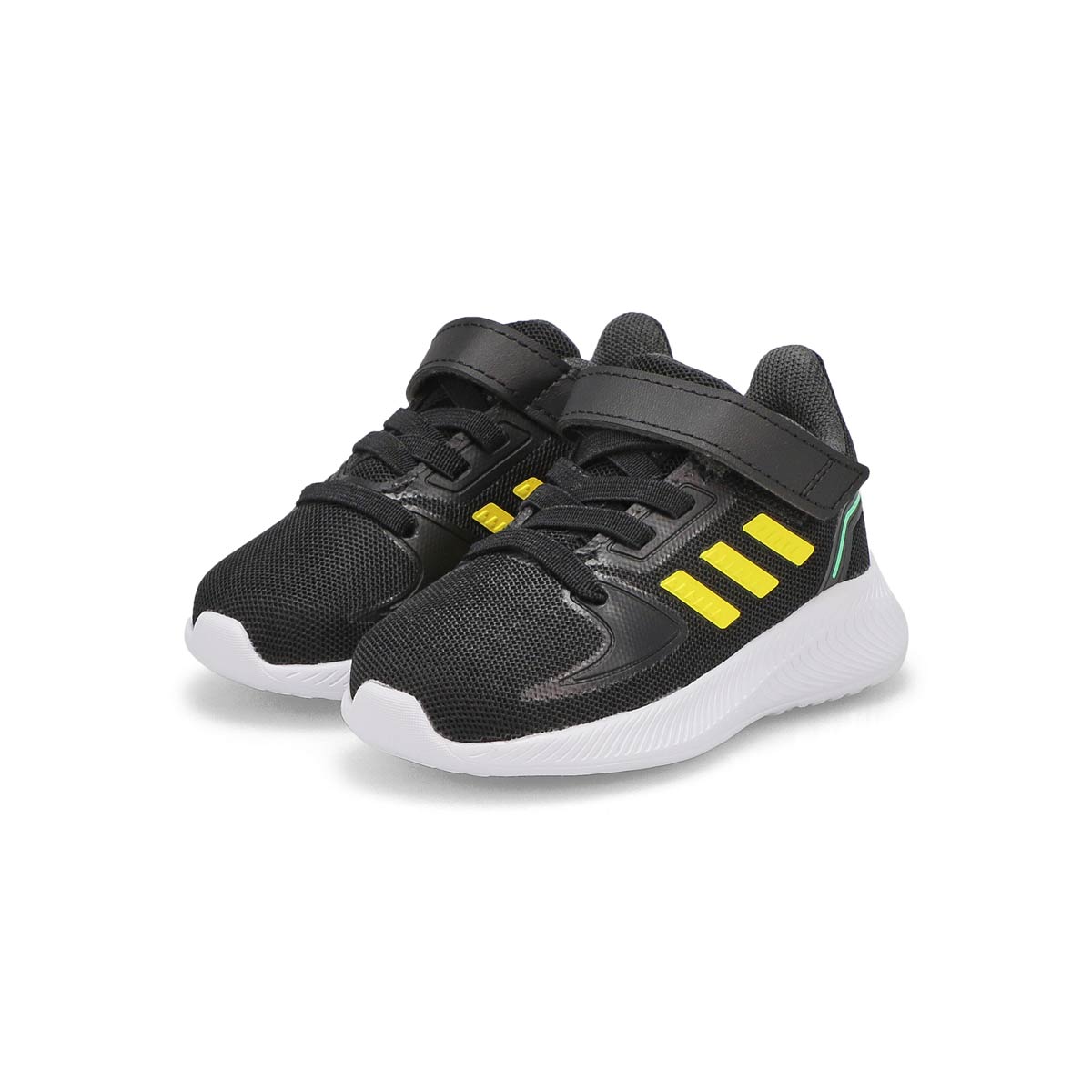 Infants' RunFalcon 2.0 Sneaker - Black/Yellow