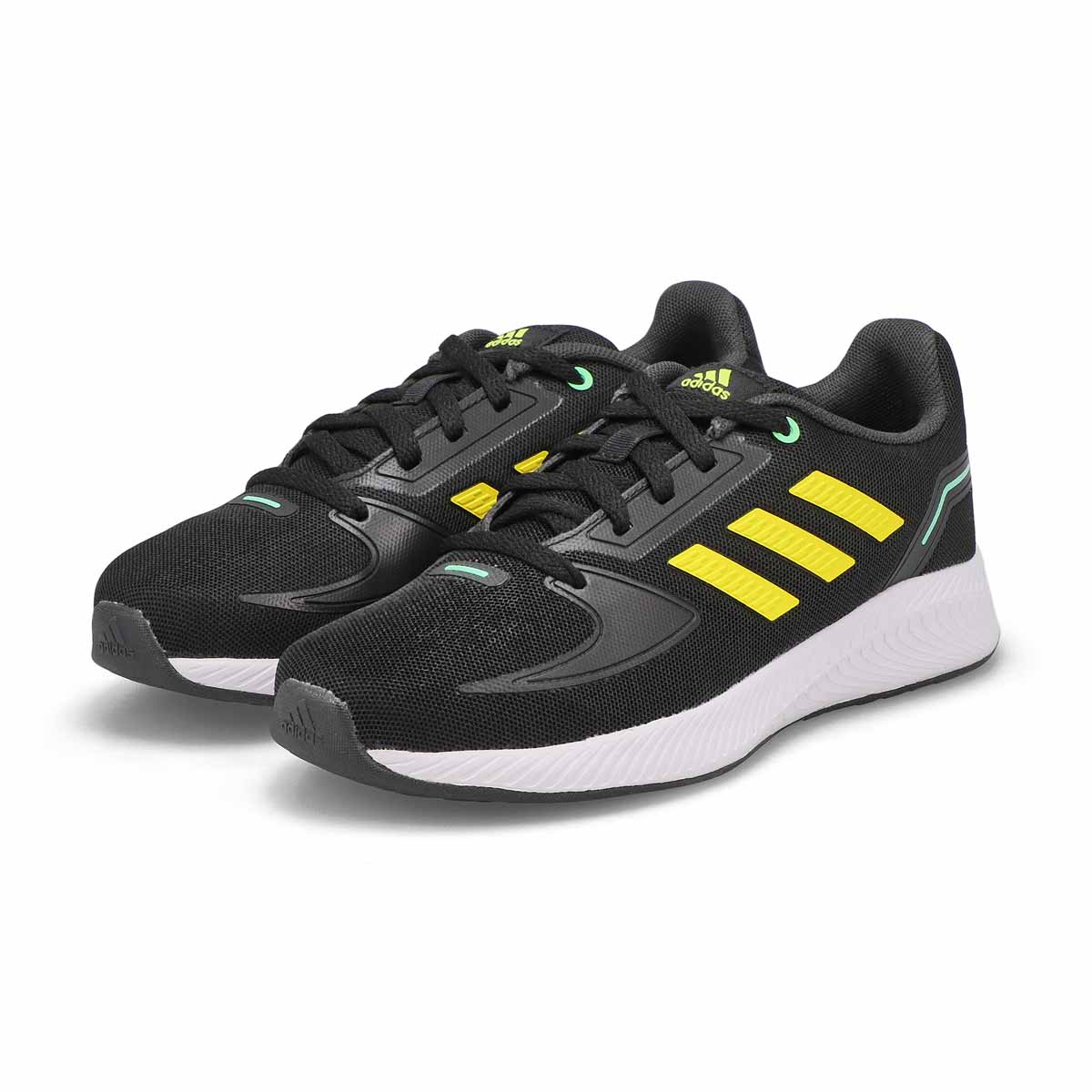 Basket RUNFALCON 2.0 K, noir/jaune, enfants