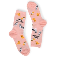 Women's Dog Person Printed Sock