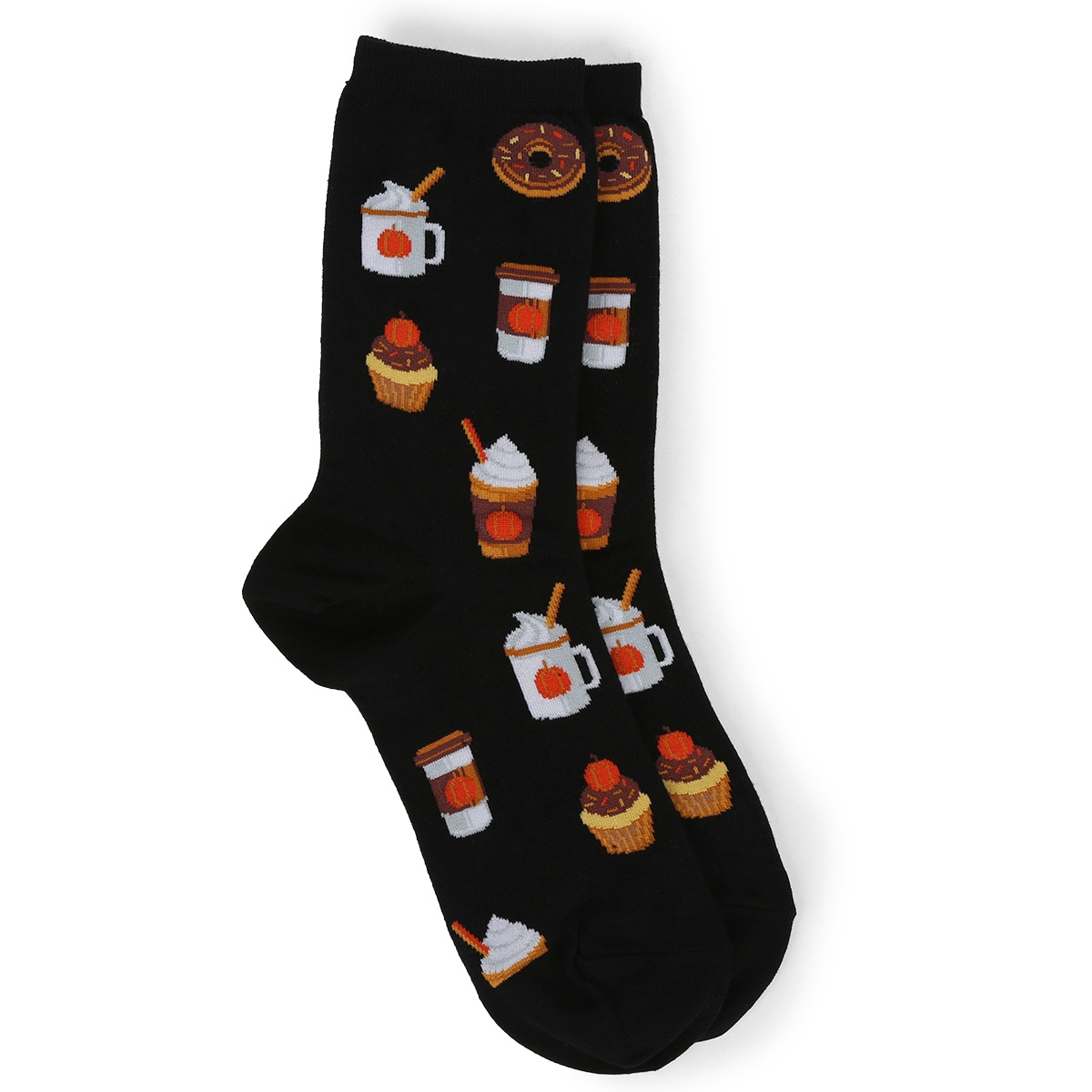 Women's Pumpkin Spice Printed Sock