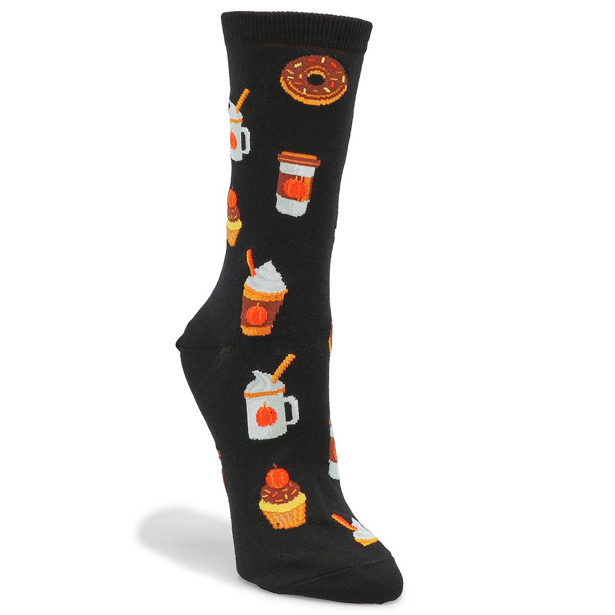 Women's Pumpkin Spice Printed Sock