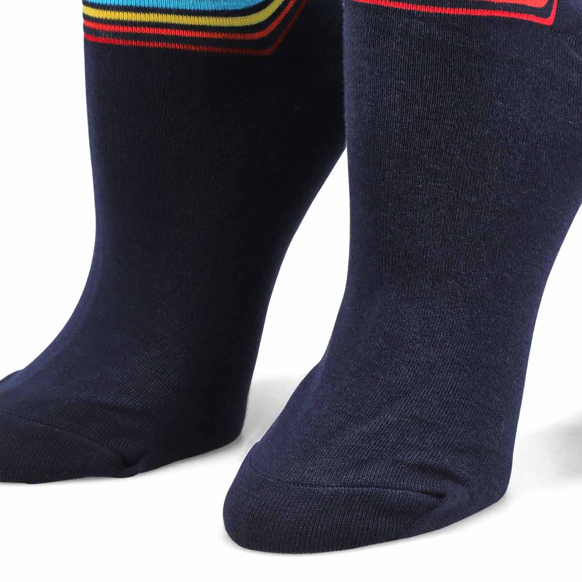 Women's Alarm Clock Crew Sock - Navy