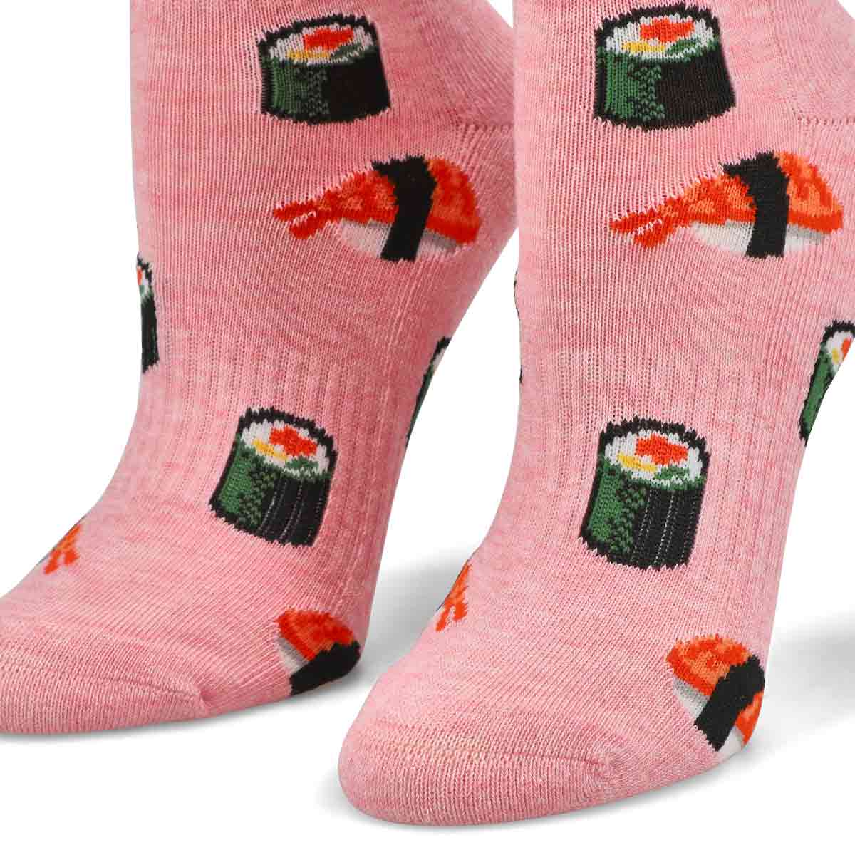 Chaussettes SUSHI CAT SPORT, rose, femmes