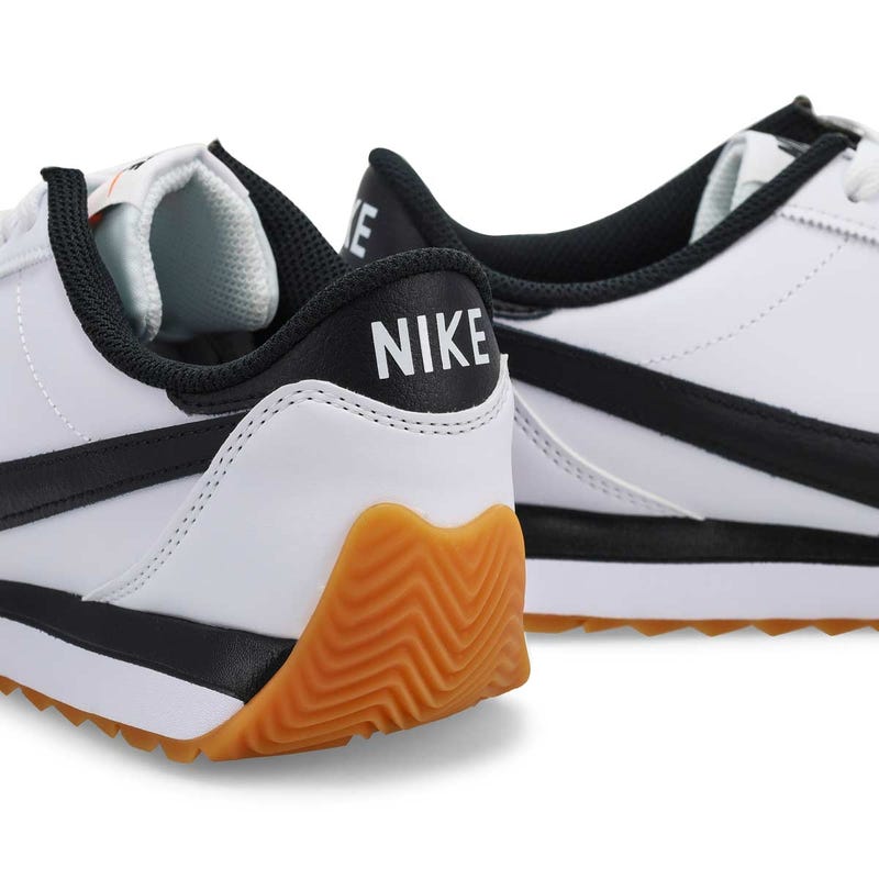 Women's  Pacific Lace Up Sneaker - White/Black/Gum/Light Brown