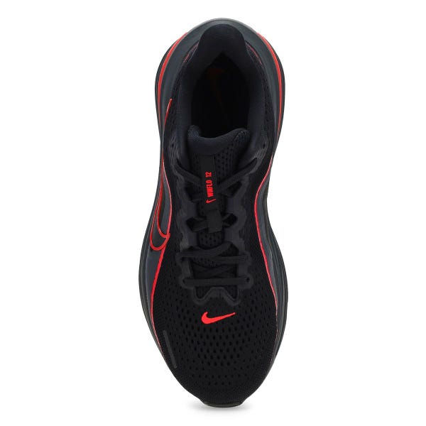 Men's Winflow 12 Performance Sneaker - Black/Red Orbit/Dark Smoke Grey