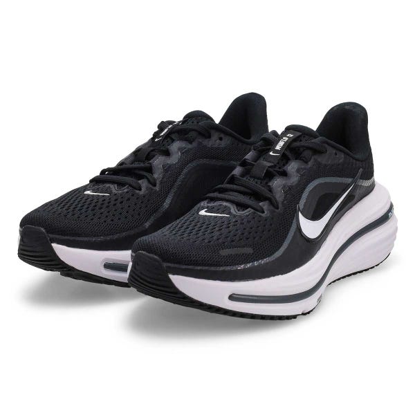 Baskets de performance WINFLO 12, noir/blanc/gris fumée, femmes