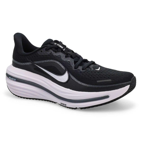 Baskets de performance WINFLO 12, noir/blanc/gris fumée, femmes