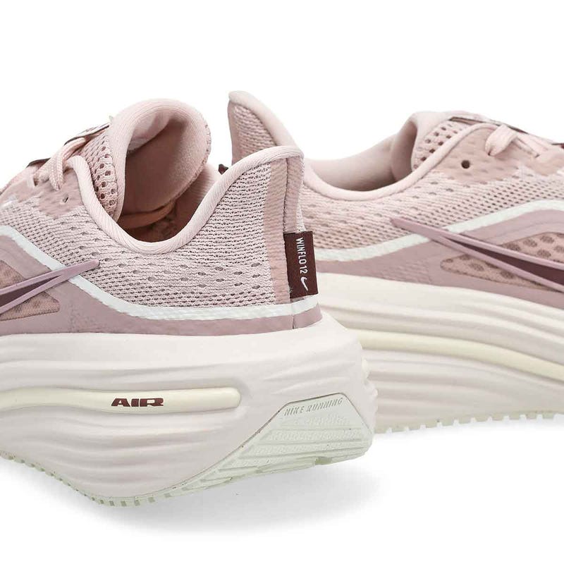 Baskets de performance WINFLO 12, limon rouge/rose/voile fantôme, femmes