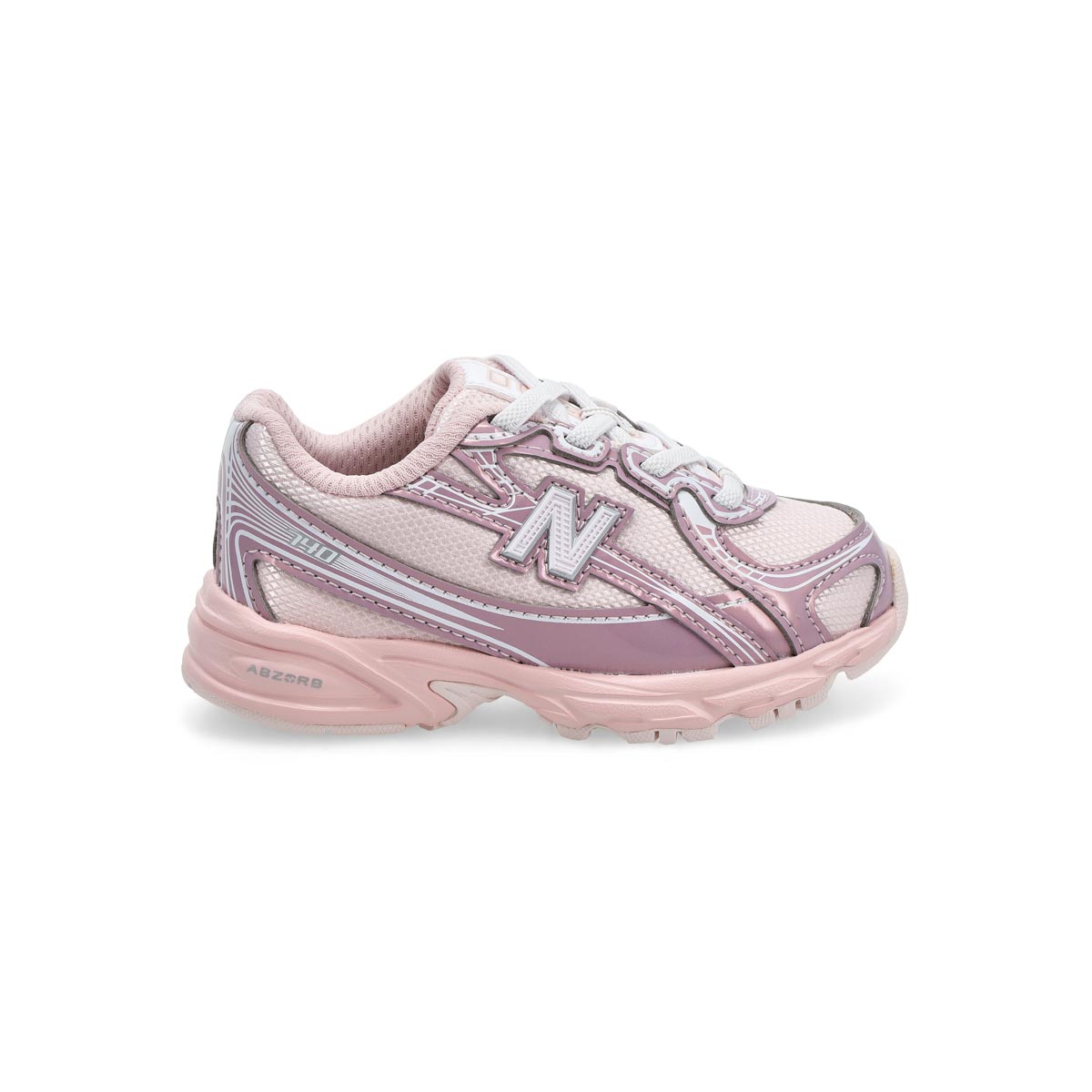 Infants'  740 Lace Up Sneaker - Light Pink