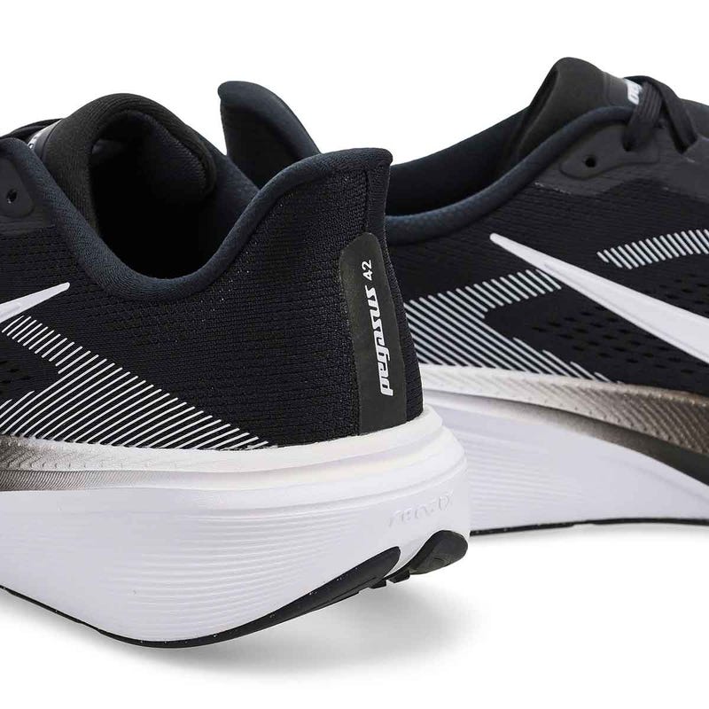 Espadrille de performance Air Zoom Pegasus 42 pour hommes - Noir/blanc/Phanton Dust
