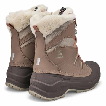 Botte d'hiver imperméable ICELAND F, fossile, femm