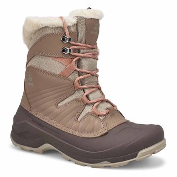 Botte d'hiver imperméable ICELAND F, fossile, femm