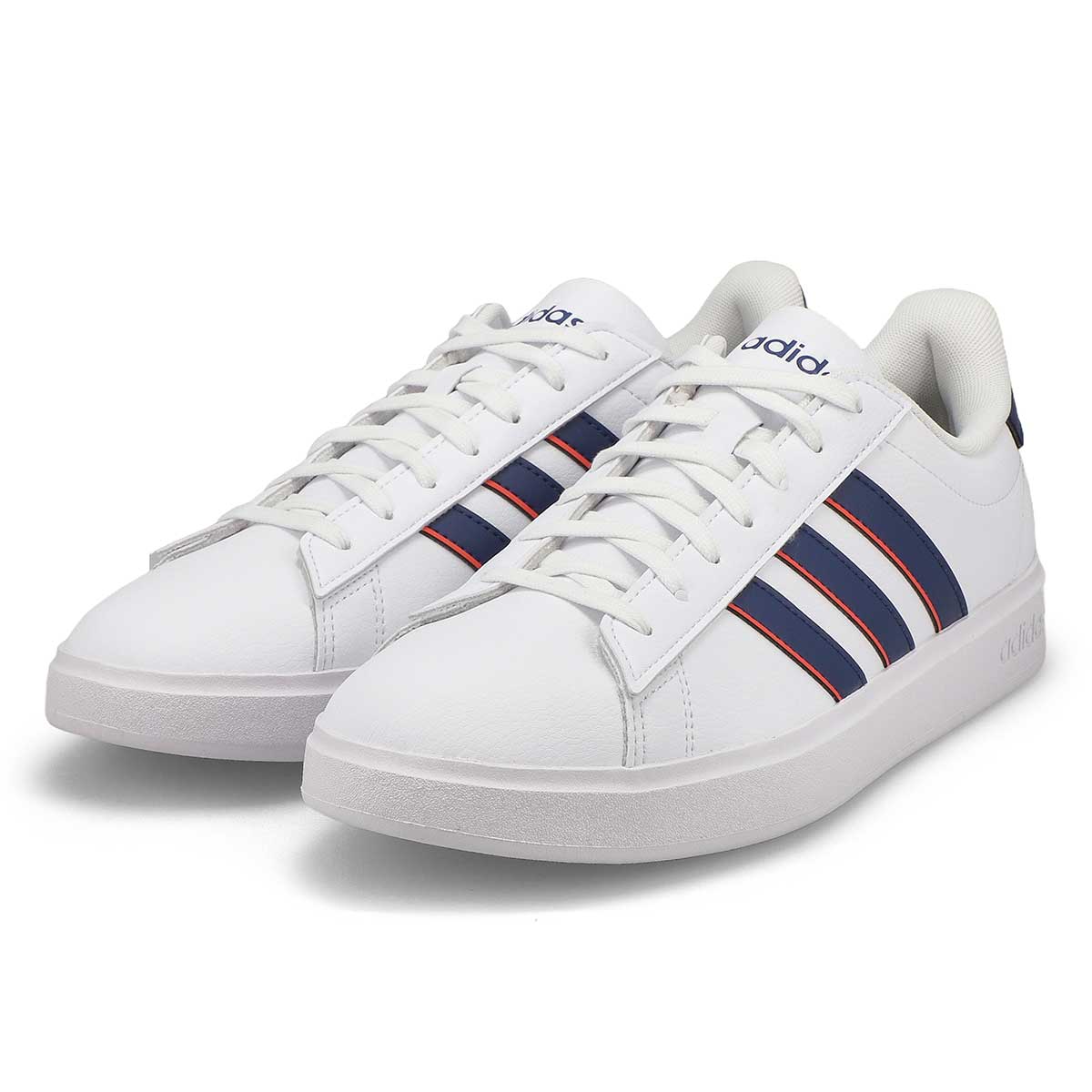 Men's Grand Court 2.0 Lace Up Sneaker - White/Blue